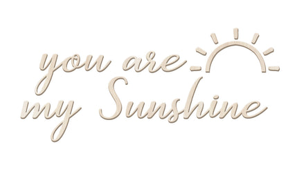 You are my sunshine - Wall Decals - Fable and Fawn 
