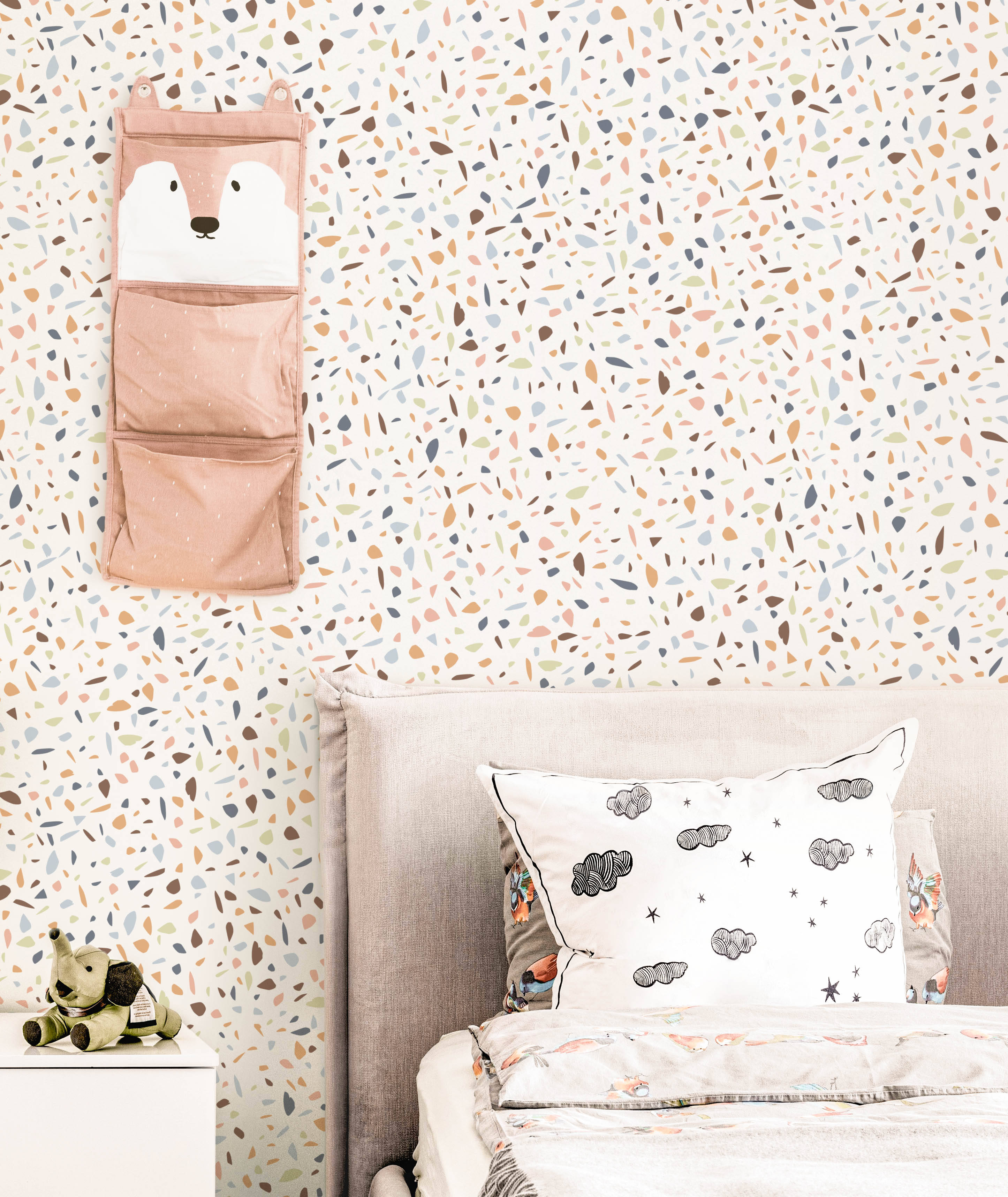 Terrazzo Wallpaper (Outback) - Wallpaper - Fable and Fawn